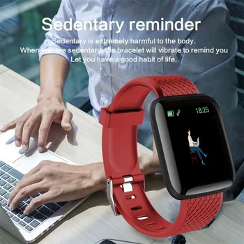 Reloj Originalus 116 Plus Smart Laikrodžiai Sporto Išmaniųjų Laikrodžių Apyrankės Širdies ritmo Monitorius D13 Smartwatch VS Y68 D20 Smartwatch mujer