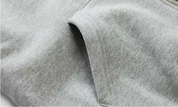 2020 m., Moterų Hoodie Atsitiktinis Streetwear vientisos Spalvos ilgomis Rankovėmis Megztinis Hoodies Vyrų Mados Palaidinukė