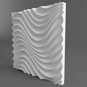 Plastmasės liejimo formas formų 3D dekoratyvinės sienų Skirtingos Konstrukcijos plokštės dydis 500x500x40mm