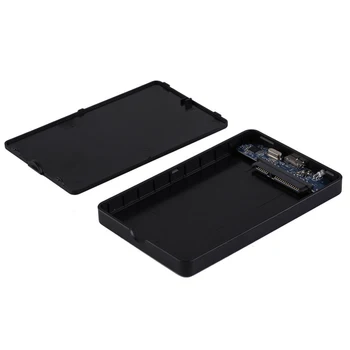 2.5 colio 2TB, USB 3.0 SATA HD Box HDD Standųjį Diską, Išorinį Gaubtą Atveju