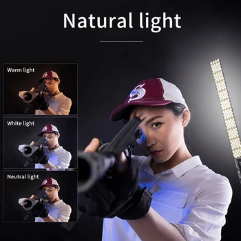 YONGNUO YN360III LED RGB Fotografijos Šviesos Temperatūra 3200K-5500K Šviesos Rankinei Light stick nuotolinio valdymo vamzdis