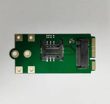 NGFF į Mini Pcie Adapteris su SIM kortelės lizdo M. 2 PCIE perdavimo kortelę 3G 4G LTE 5G modulis SIM8200EA SIM8202G LN940 EM7565