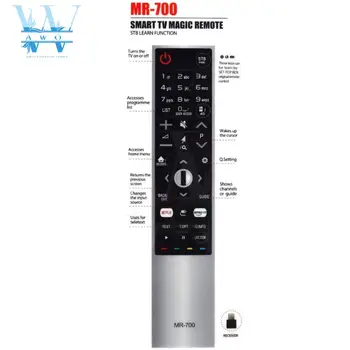 1PCS Magic remote control universalus lg TV G.-700 AN-MR700 AKB75455601 AKB75455602 OLED65G6P-U OLED55E6V su netflx 