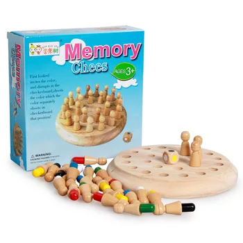 Montessori Kūdikių Atminties Rungtynės Šachmatai Žaidimai Vaikams, Mediniai Žaislai, Šeimos Švietimo Žaislai, Žaidimai Vaikams galvosūkis Montessori