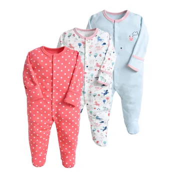Malapina Baby Girl Romper Naujagimių Sleepsuit Gėlių Kūdikiams 2020 Kūdikiams, vaikiški Drabužiai ilgomis Rankovėmis Jumpsuits Baby Boy Pižama