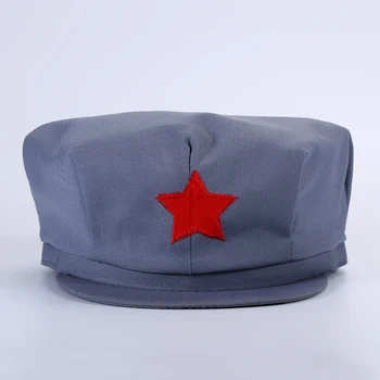 Suvenyrų Kinijos Armijos Išlaisvinimo Skrybėlę Karinė Kepurė Su Raudona Penkių Žvaigždučių