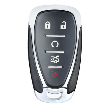 Keyecu 5 Mygtukus Smart Nuotolinio Automobilio Raktas ID46 - HYQ4AA 315Mhz, HYQ4EA 433Mhz - Fob už Chevrolet Cruze Camaro Malibu Lygiadienis Kibirkštis