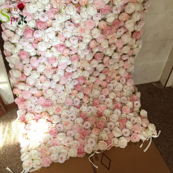 SPR 4ft*8ft suristi gėlių sienos, vestuvių papuošimas, gėlių šalies proga etape fone dekoratyvinių gėlių stalo puošmena