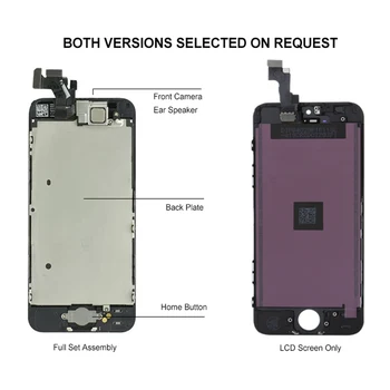 Pilnas Komplektas LCD iPhone 5 5S 5C SE LCD su 