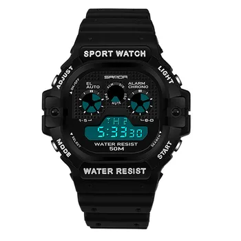 Naujas Daugiafunkcinis Sporto skaitmeninis Žiūrėti Vyrų, Moterų Watch Studentų Verslo Vandeniui Aikštėje Elektroninių Laikrodžių Mada& Atsitiktinis