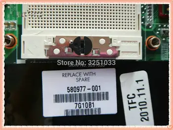 580977-001 HP PAVILION DV6T-2100 NOTEBOOK PC DDR3 DV6-2000 plokštę HP DV6 PM55 ne integruotas