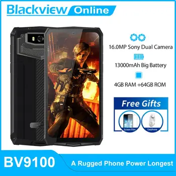Blackview BV9100 IP68 Patikima Išmanųjį telefoną 6.3