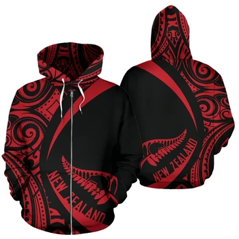 PLstar Kosmosas Naujosios Zelandijos Šalies Emblema Maorių Aotearoa Gentis Juokinga 3Dprint Vyrų/Moterų NewFashion Streetwear Hoodies Puloveris A19