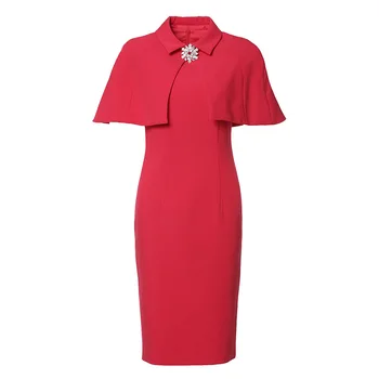 2020 moterų naujo stiliaus suknelė, kietas Žaliojo slim suknelė trumpomis rankovėmis raudona Suknelė moterų apvalkalas suknelės