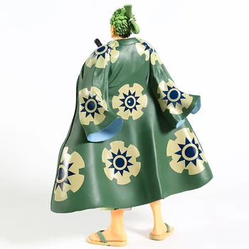 Vienas Gabalas Kimono Roronoa Zoro Wano Kuni Ver. PVC Pav Anime Modelis Žaislas