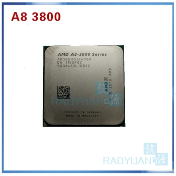 AMD A-Series A8 3800 A8-3800 2,4 GHz 65W Quad-Core CPU Procesorius AD3800OJZ43GX Socket FM1/ 905pin,parduoti a6 3600 a8 3870 a8 3850