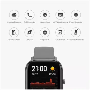 Sandėlyje Pasaulio Versija Amazfit GTS Smart Žiūrėti Vandeniui 5ATM Plaukimo Smartwatch 14 Dienų Baterija Muzikos Kontrolės, skirtos Android