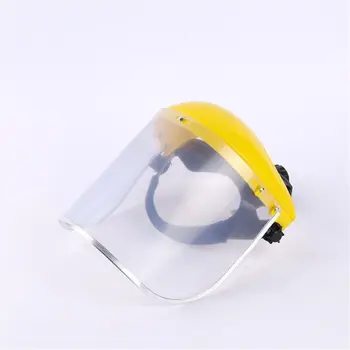 Anti-Seilių Dulkėms MaskTransparent PVC Saugos Veidus Skydai Ekrano Atsarginių Skydeliai Galvos, Veido, Kvėpavimo takų Protectio