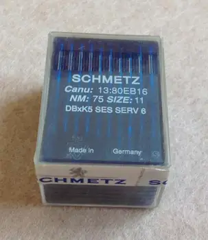 Originalus Schmetz siuvinėjimo adata DBxK5 Nm:75 Dydis:11 Tajima Barudan SWF ir Kinija siuvinėjimo mašinos / atsarginės dalys