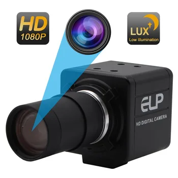5-50mm varifocus fotoaparatas USB H. 264 30 fps 1080P Sony IMX322 webcam uv-C 