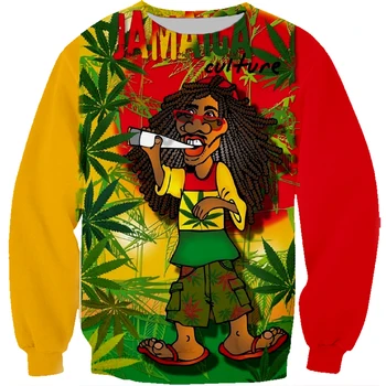 PLstar Kosmosas Vyrų palaidinukė 3D hoodies vyriški Marškiniai Harajuku Spausdinti Rock, Hip-Hop dainininkas Bobas Marley Reggae Drabužių streetwear-1
