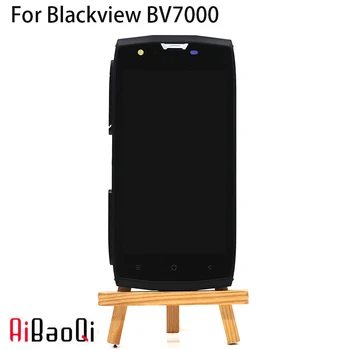 Naujas Originalus 5.0 colių Jutiklinis Ekranas +1920X1080 LCD Ekranas+karkaso konstrukcijos Pakeitimo Blackview BV7000/BV7000 Pro Telefonas