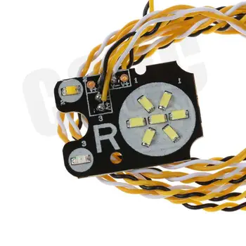 LED Priekiniai/Galiniai žibintai ir IC Lempos Grupė Žibintų lempos Nustatyti Trx4 RC AUTOMOBILIŲ