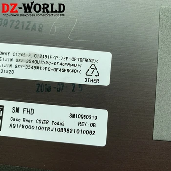 LCD Galinis dangtis FHD ekranas galinis dangtelis Lenovo Thinkpad X1 Carbon 6th Gen FHD nešiojamas 01YR430 SM10Q60319 SM10Q60318 SM10Q60320