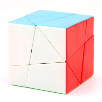 Originalus, Aukštos Kokybės MF8 Žuvies Formos Iškreiptas Magic Cube Skewbed Išmintis Greičio Įspūdį Kalėdų Dovanų Idėjos Vaikams, Žaislai Vaikams