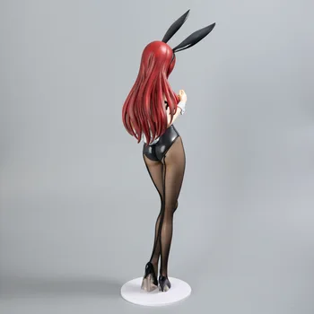 FAIRY TAIL Išlaisvinti 1/4 B stiliaus Erza Scarlet Bunny Mergina Sexy girl Anime PVC Veiksmų Skaičius, Surinkimo Modelį, Žaislai, Lėlės Brinquedos