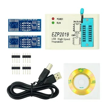 Nemokamas pristatymas EZP2019 Didelio Greičio USB, SPI Programuotojas pagalbą 24 25 93 EEPROM, Flash Bios su CDROM, anglų kalba, Programinė įranga