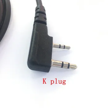 2 in 1 muiltfunction Com jungtis K plug 8pins programavimo kabelis Kenwood Baofeng Wouxun TM481A TK868G ir kt automobilio radijo