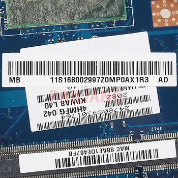 Nešiojamojo kompiuterio motininė plokštė Lenovo G550 PC Mainboard KIWA7 LA-5082P tesed DDR3