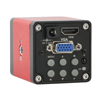 3.5 X-90X vienu metu-Židinio Trinokulinis Stereo Mikroskopas 14MP 1080P HDMI VGA Lab Vaizdo Kamera 144 Šviesos Taisyti Mobilųjį Telefoną, Įrankiai