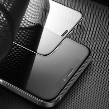 SmartDevil 2vnt Grūdintas Stiklas Ekrano Apsaugos iPhone 12 Pro Max 11 7 8 X XS XR Mini Pilnas draudimas Dulkių Įrodymas HD