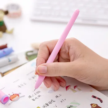 30 Vnt Korėjos Kūrybos Gyvūnų Išraiška Rašiklio Dangtelį Neutralus Pen Studentams Rašyti Parašą Pen Black Core Office Raštinės Prekes