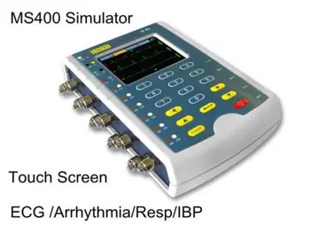 Greitas, Nemokamas Pristatymas CONTEC MS400 EKG Simuliatorius, Multi-Parametras, Pacientų Signalo Generatoriaus Pacientų Simuliatorius