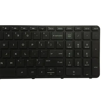 Naujas HP PK1314D2A00 V140502AS1 Black US Klaviatūra Su karkasu