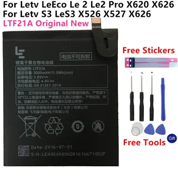 Originalus LTF21A Baterija Letv LeEco Le 2 (pro) le 2S le S3 X20 X626 X528 X621 X625 X25 X525 X620 X520 X522 X527 X526