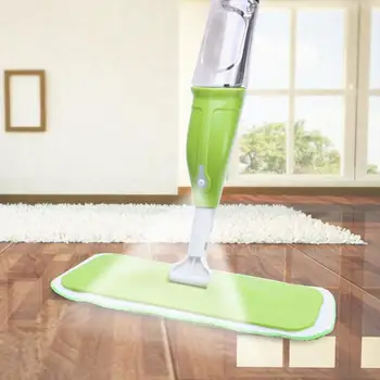 350ML Mikro Pluošto Spray Mop Valytuvas Marmuro Plokštelės Floor Cleaner Daugiafunkcį Vandens Purškimo Butas Mop Galva, Namų Valymo Priemonė