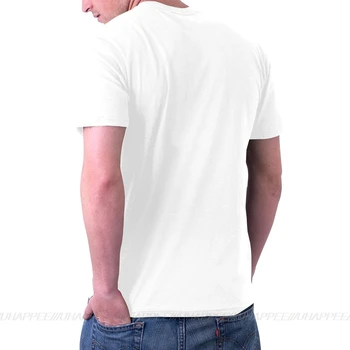 Viršūnės Akira Tee Marškinėliai Užsakymą Medvilnės Trumpomis Rankovėmis Vyrų Didelio Dydžio, Balti Marškinėliai