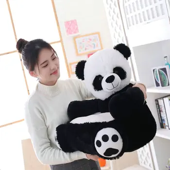 Modeliavimo Panda meškiuką Kūdikio Kėdė Pliušinis Animacinių filmų Gyvūnų Apsaugos ginklų Sofa Kūdikių Įdaryti Vaikų Sofos Vaikams, Gimtadienis