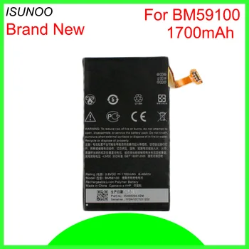 ISUNOO 1700mAh BM59100 Baterija HTC 8S A620e Windows Phone 8S Rio A620t A620d Telefono Baterija