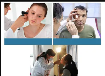 Hanrlver 1 vnt Otoscope Ophthalmoscope Stomatoscop Medicinos Ausies Priežiūros Diagnostikos Prietaisai