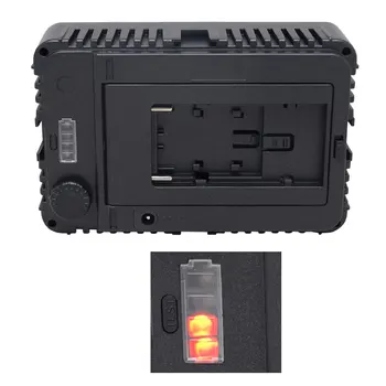 Mcoplus-168 LED Vaizdo įrašo Šviesa, Baterija DV Kameros & Canon/Nikon/ 