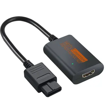 Už Dreamcast į HDMI Konverteris HDMI Kabelis N64 / GameCube / SNES Konsolės, Plug and Play HDMI Adapteris Keitiklis