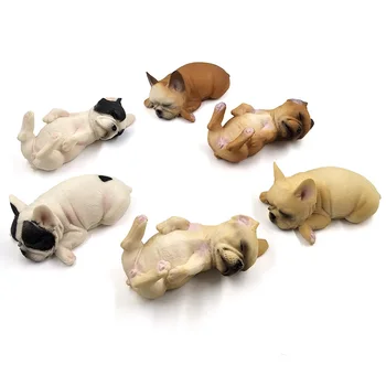 Mielas Modeliavimo Ūkyje naminių paukščių Mažų Šunų Šuniuką gyvūnus modelio paveikslas statulėlės, plastikiniai statula namų dekoro Dovana Vaikams, Vaikams, žaislai