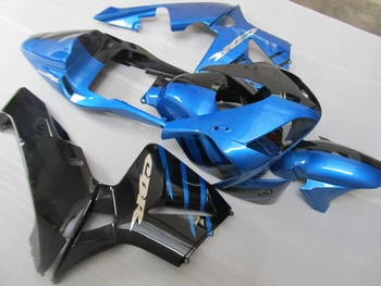 Įpurškimo pelėsių ABS antrinėje rinkoje lauktuvės komplektas Honda CBR600RR 2003 2004 juoda mėlyna purvasargiai nustatyti CBR600 RR 03 04 CF36