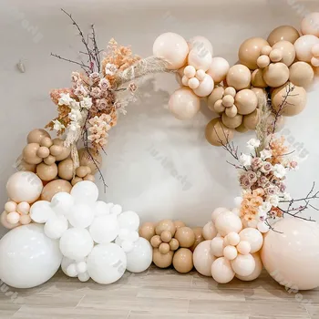 127pcs Macaron Balionų Girliandą Arch Vaivorykštė Vestuvių, Gimtadienio Apdailos Naujųjų Metų Namų Dekoro 2021 Vaikams Baby Shower Ballon
