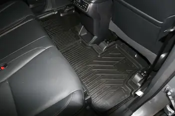 Grindų kilimėliai Toyota Highlander~2019 kilimėlių ne slydimo poliuretano purvo apsaugos, vidaus reikalų automobilių optikos reikmenys